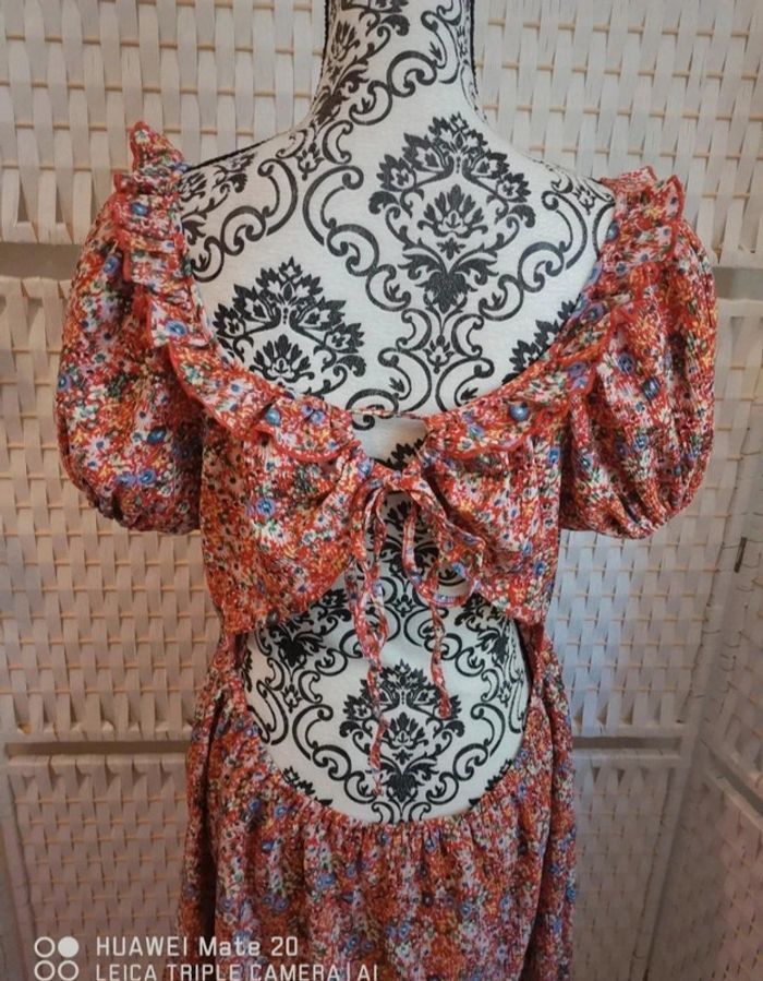 💕jolie robe fleurie springfield femme TXL/ 42 💕 - photo numéro 4