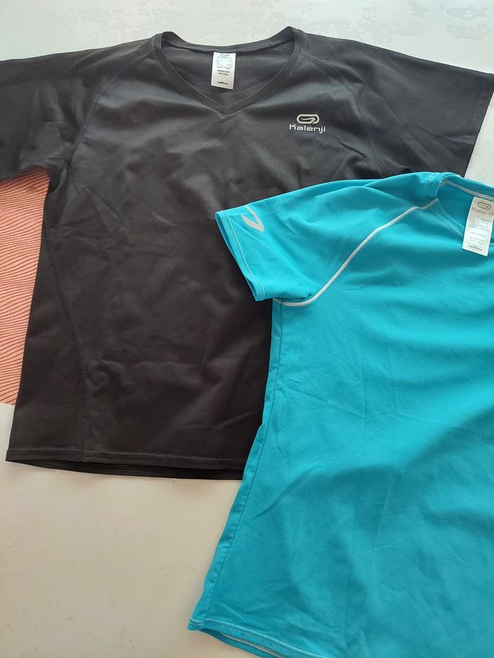 lot 2 maillot tee-shirts running sport - photo numéro 10