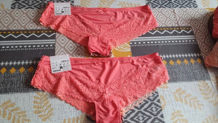 4 culottes avec dentelle taille XXL - photo numéro 4