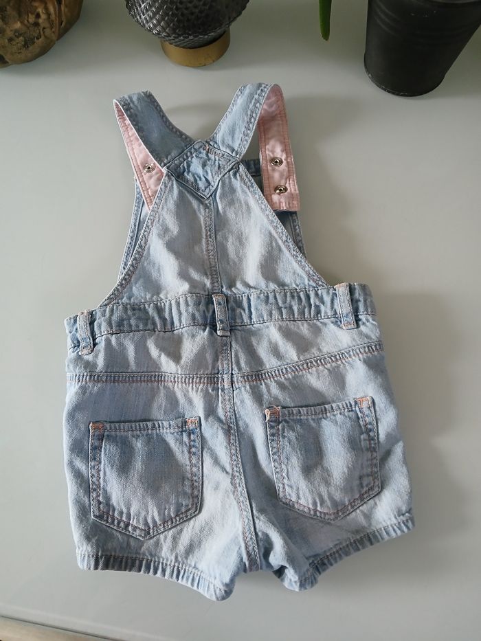 SHORT SALOPETTE JEAN H&M - photo numéro 3