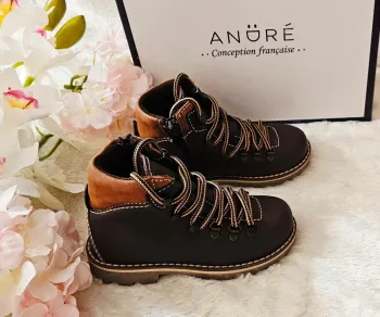 Bottes Bottines Cuir Zip André T24