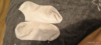 Chaussettes portées