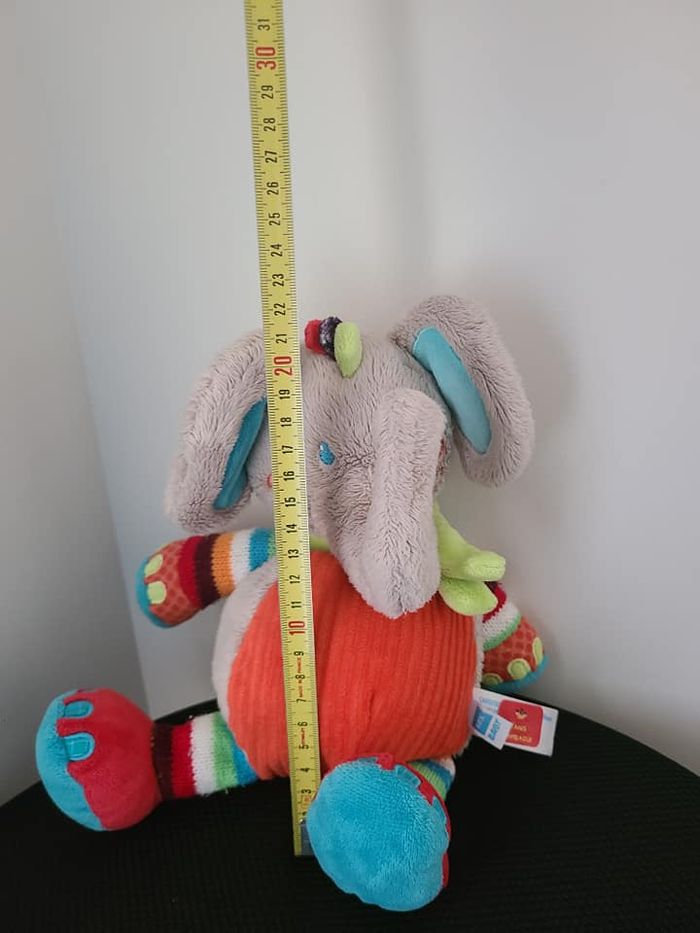 doudou éléphant - photo numéro 4