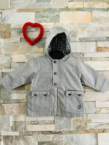 Manteau imperméable et gilet neuf bébé garçon obaibi
