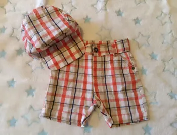 Ensemble short+casquette