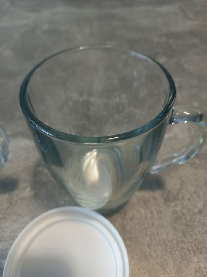 Lot tasses en verre - photo numéro 8