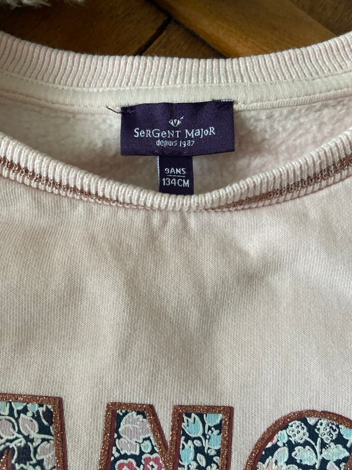 Magnifique Sweat-shirt Sergent Major  9 ans - photo numéro 3