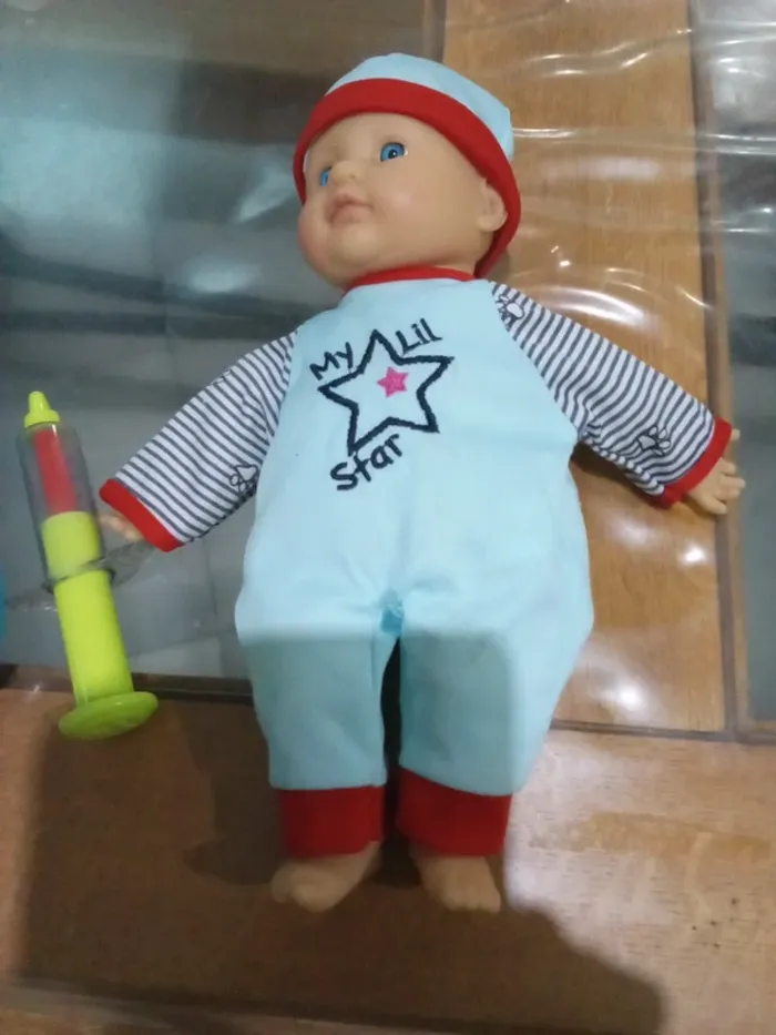 Poupon bébé bobo qui pleure - photo numéro 2