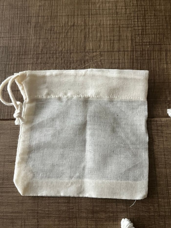 Sachets à thé tissu bio
