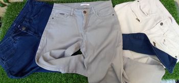 Lot 3 pantalons taille 38 Camaieu Gémo Kiabi