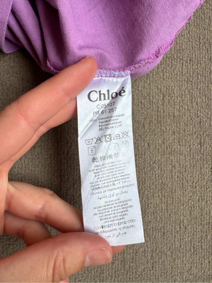 Débardeur violet Chloé - photo numéro 5