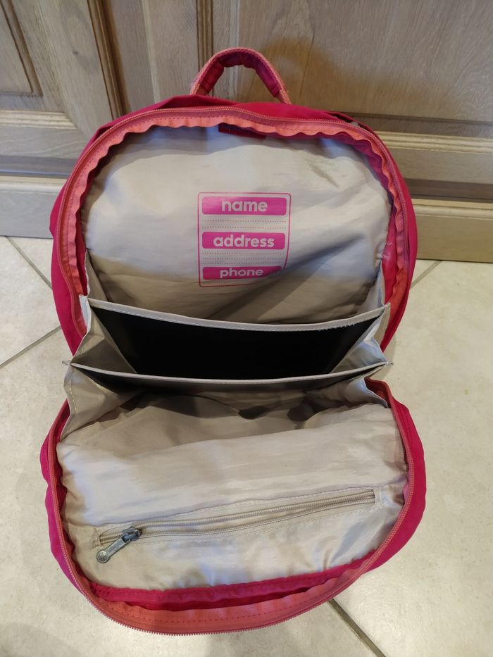 Cartable sac à dos Kipling + plumier - photo numéro 4