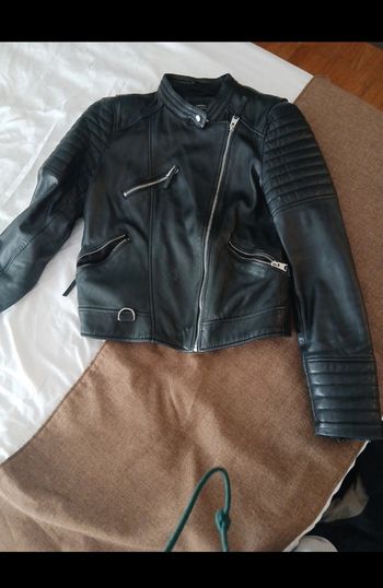 Veste en cuir