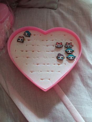 Lot 7 bagues l.o.l surprise  sans la boîte