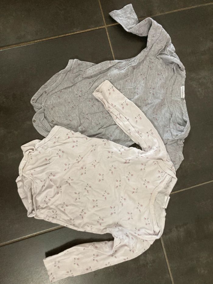 Bodies fin manches longues