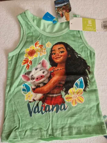 Débardeur vaiana neuf 2 ans