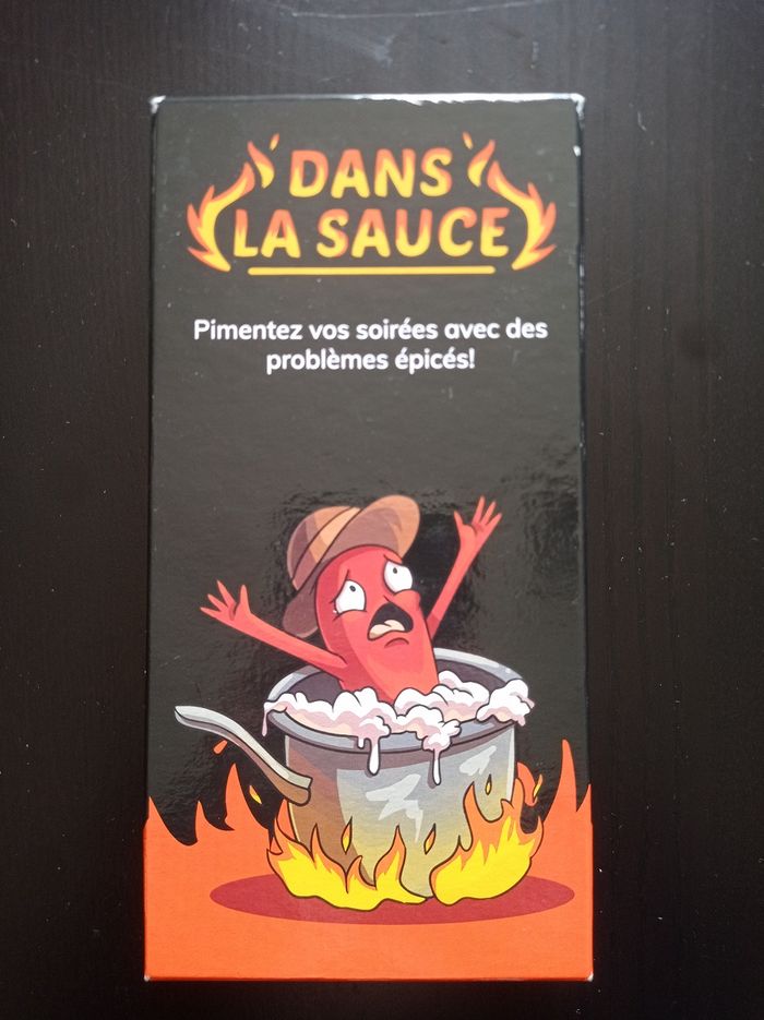 Jeu d'ambiance "Dans la sauce"