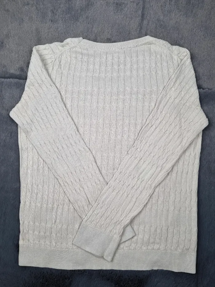 Sweat Tommy Hilfiger beige, M Femmes - photo numéro 4