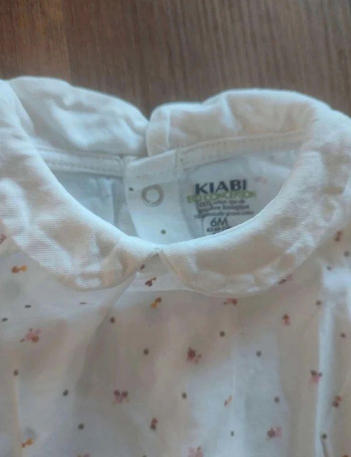 T shirt ML kiabi 6 mois - photo numéro 3