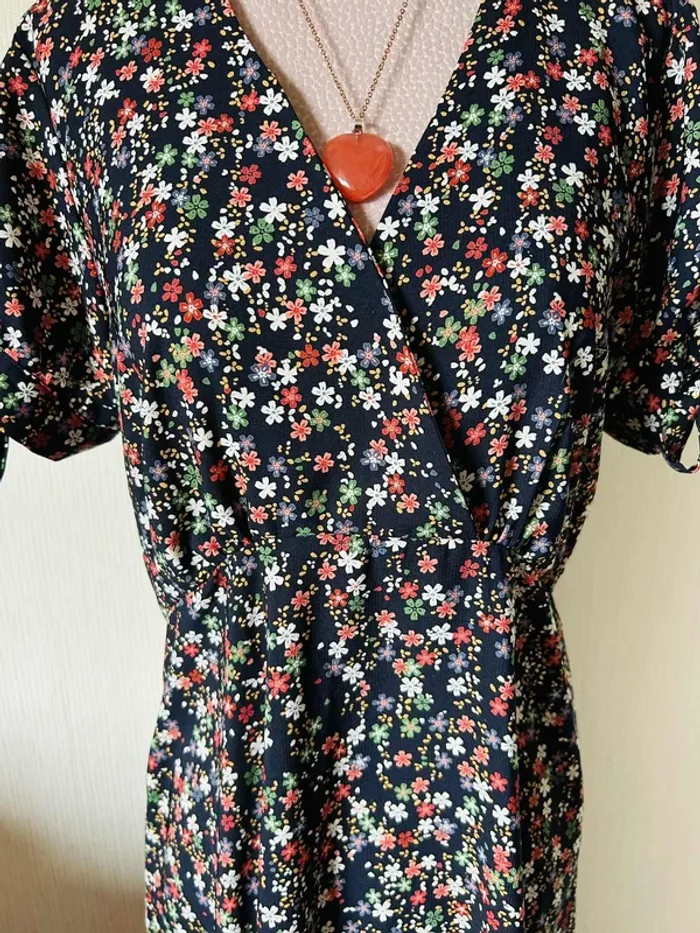 🌺🌿Jolie robe champêtre 38/40 motif liberty cottagecore bohemian floral dress🌸🌿 - photo numéro 15