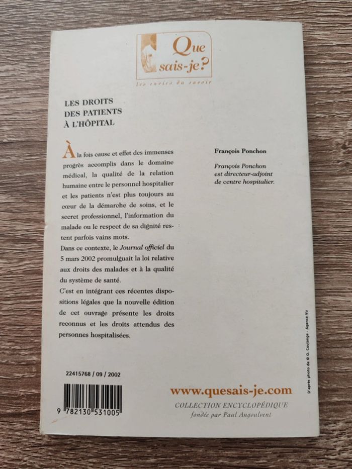 François Ponchon 🌸 Les droits des patients à l'hôpital - photo numéro 2