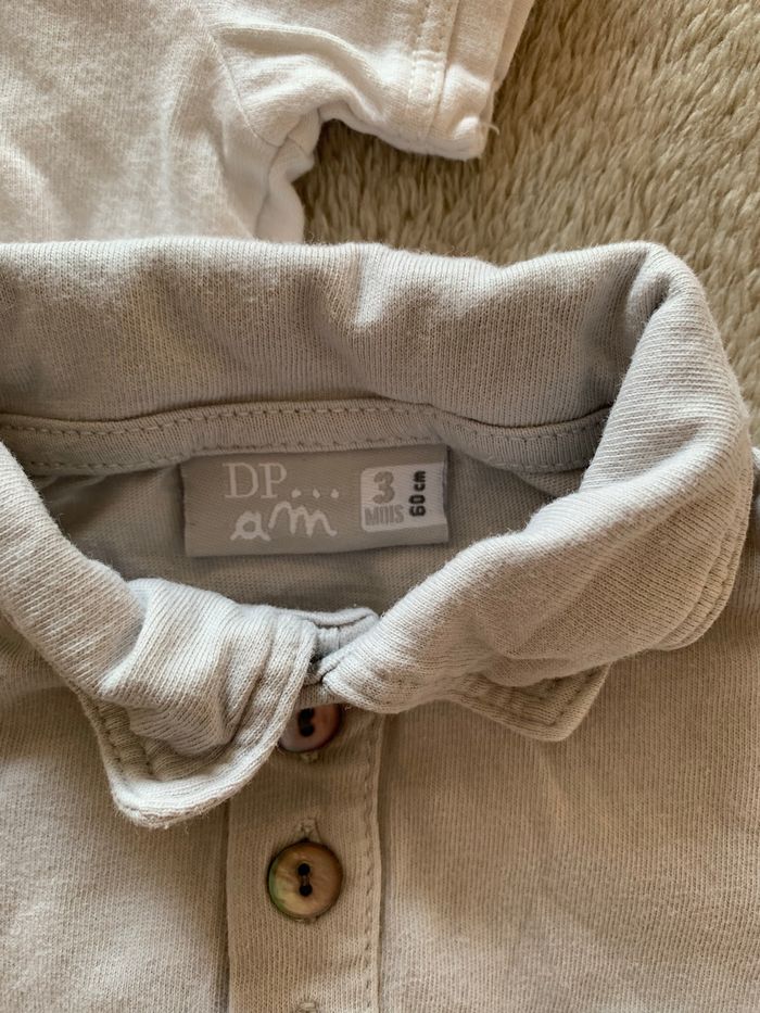 Lot de 3 tee shirt manches courtes 3 mois - photo numéro 3