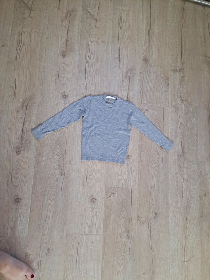 Pull gris Mango 4ans comme NEUF