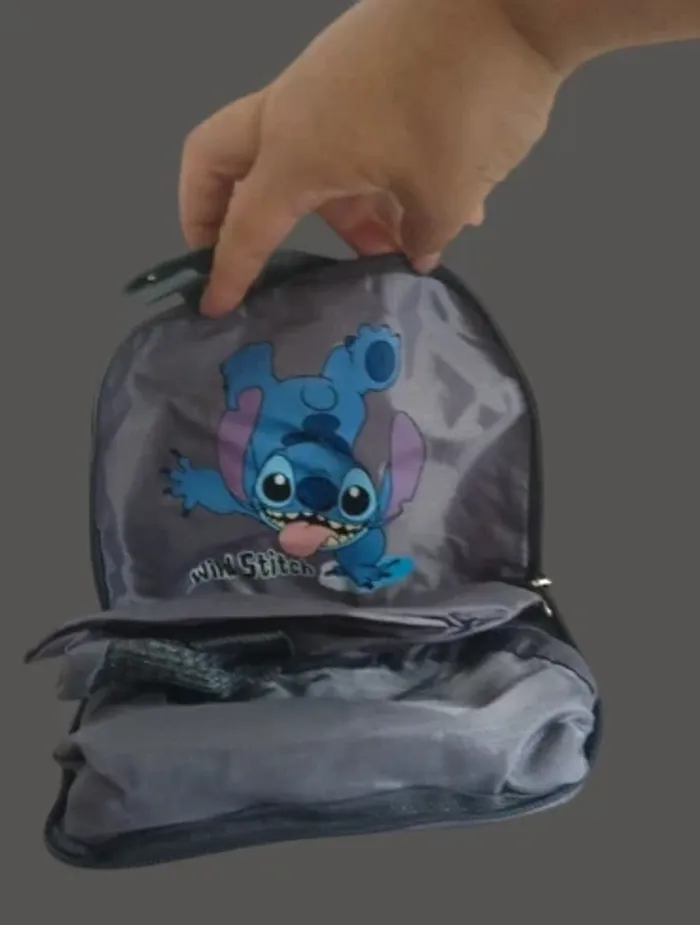 Sac à Dos fin pliable Stitch - photo numéro 4
