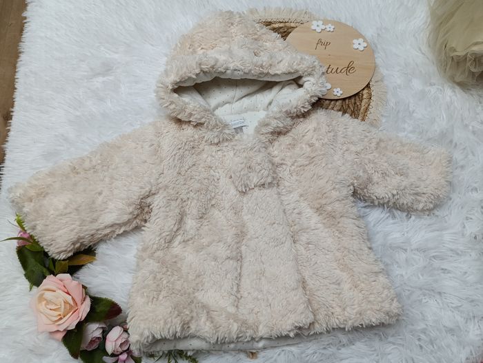 Manteau pilou chaud  3 mois absorba