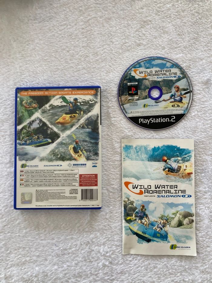 Jeu PS2 Wild water adrenaline - photo numéro 2