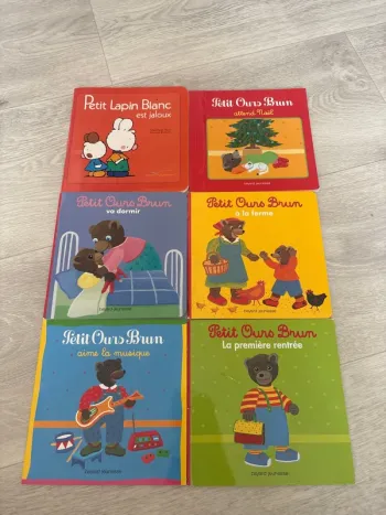 Petit ours brun lot de livres