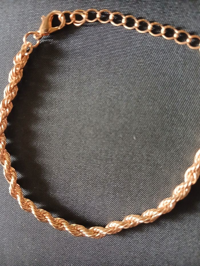 Bracelet doré entrelacés - photo numéro 5
