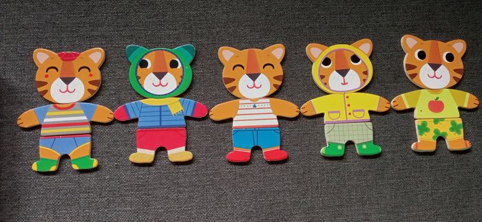 Puzzle d'encastrement - tigre - photo numéro 2