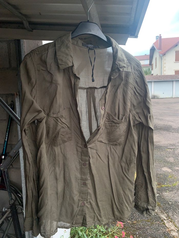 Chemise kaki femme - photo numéro 2