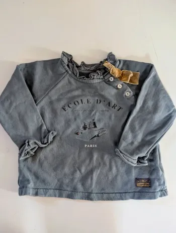 Pull sweat fille coton Lanidor kid 2 ans