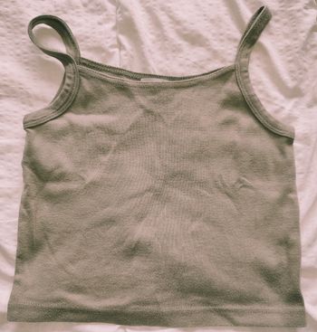 Top à bretelles fille 6 ans  / Vynil Fraise