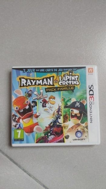 Rayman et the lapins crétins 3DS