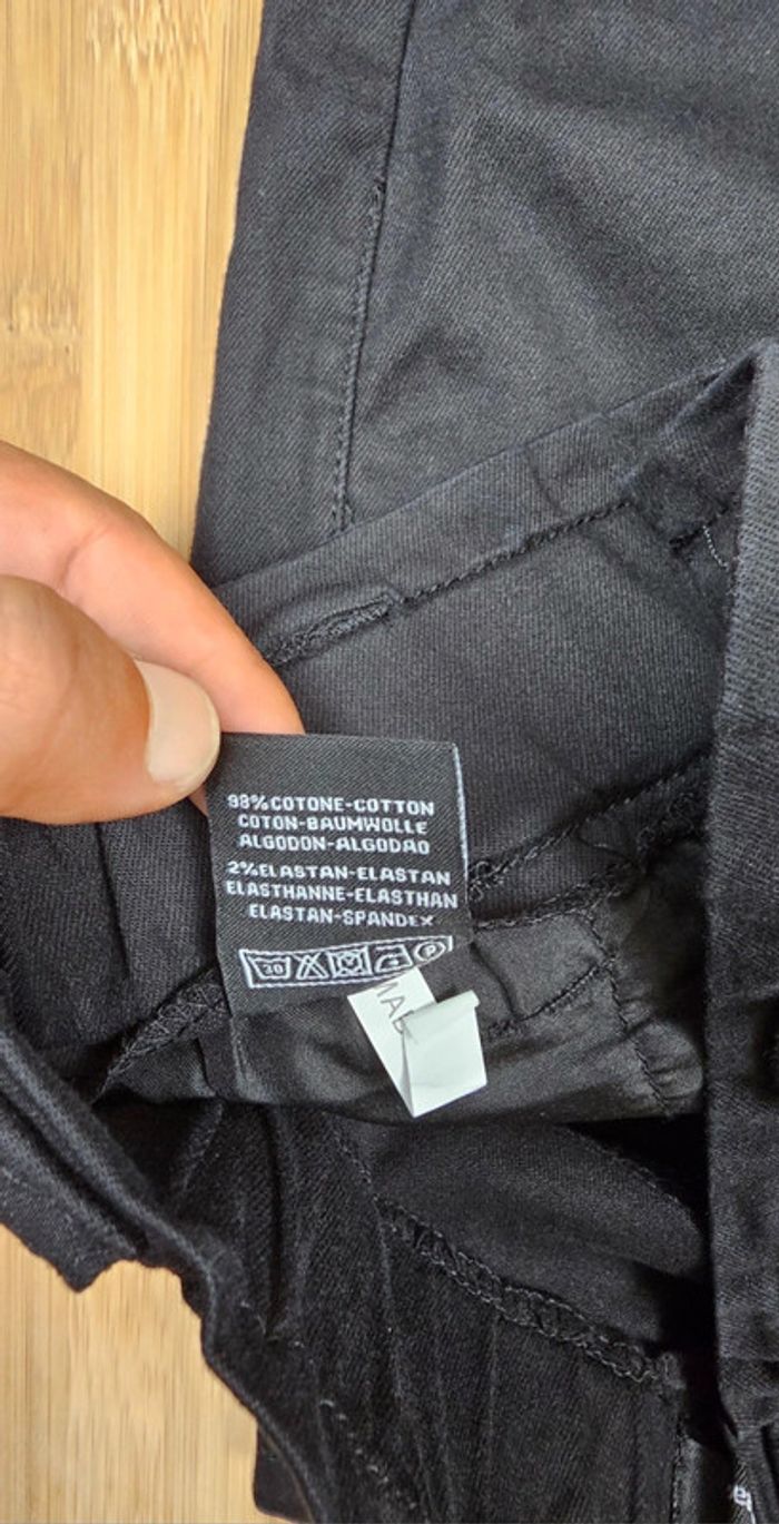 Pantalon noir stretch Marbella T34/36 - photo numéro 9