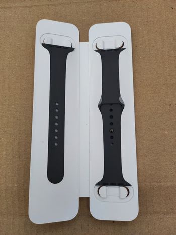 Apple Watch Bracelet Homme Gris M/L