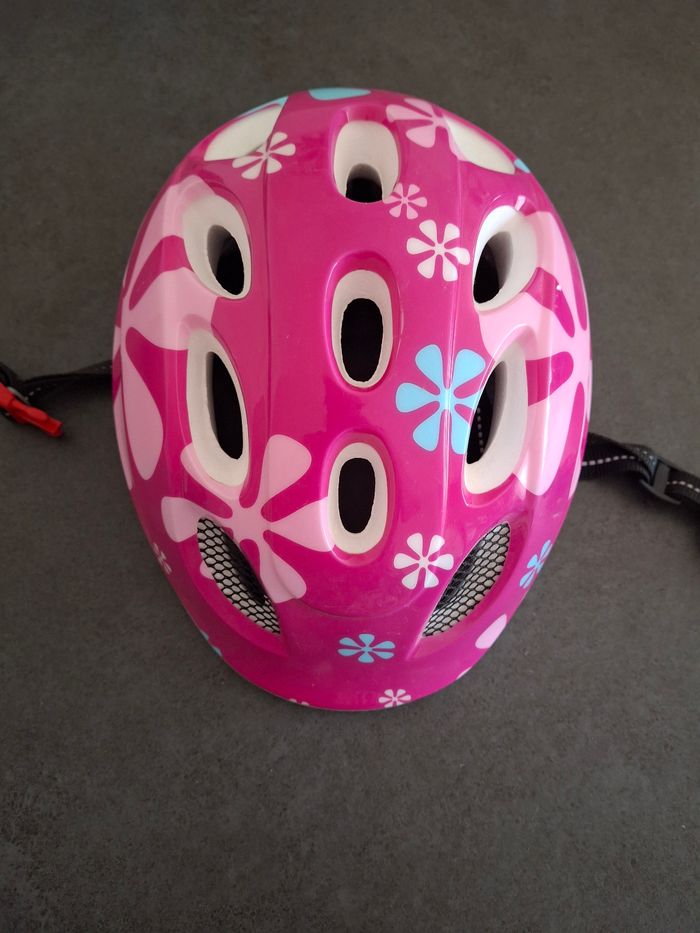 Casque vélo/trotinette/roller/patin enfant fille rose Nakamura - NEUF - photo numéro 2