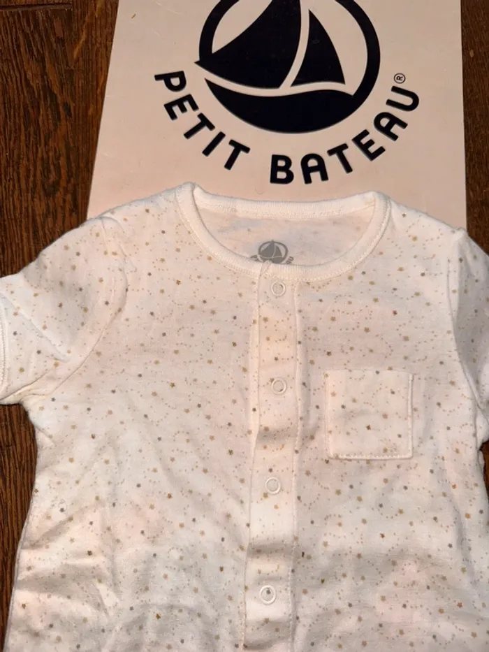 Barboteuse petit bateau  3 mois - photo numéro 2