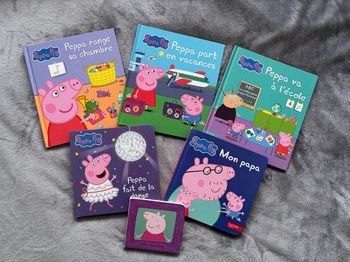 Lot de 6 livres Peppa Pig - Bon état -