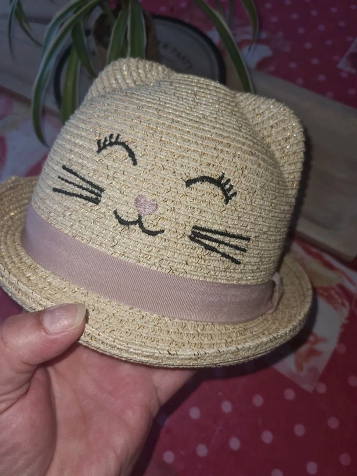 Chapeau fille gemo neuf 47 cm - photo numéro 3