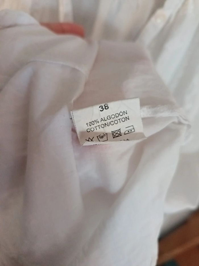 Belle robe en coton blanche - photo numéro 4