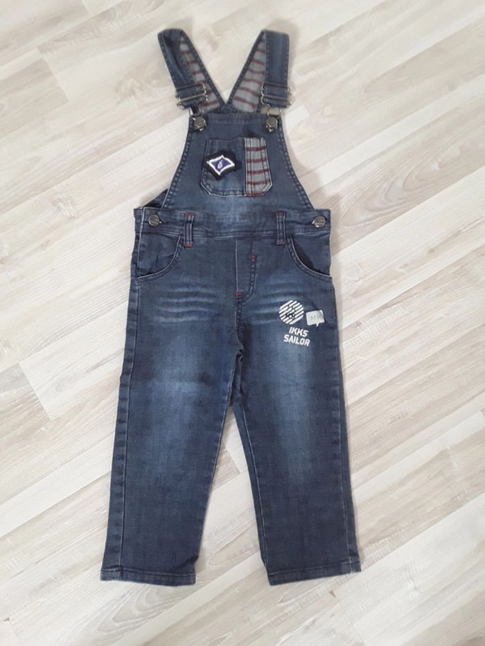 Salopette jeans ikks 2 ans