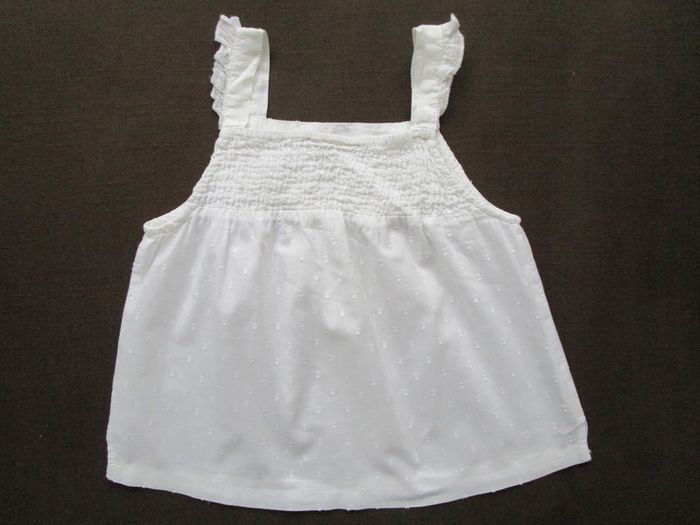 Top blanc Tom Tailor 2 ans excellent état - photo numéro 3