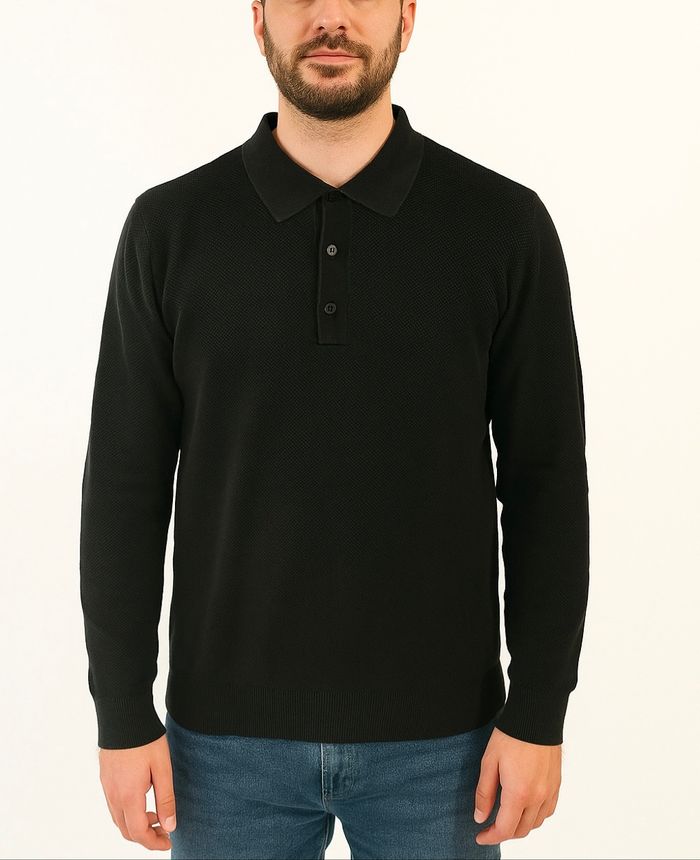 💜 Pull noir léger Monoprix taille M 💜