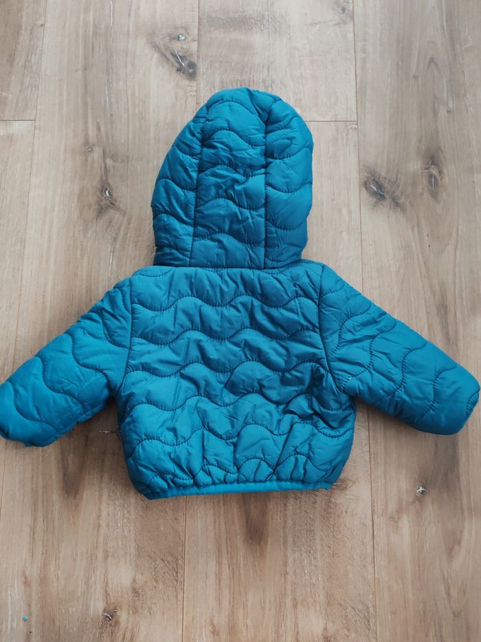 Manteau bébé fille 3 mois réversible - photo numéro 3