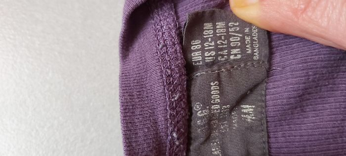 Tshirt manche longue 86cm 12/18 mois - photo numéro 5