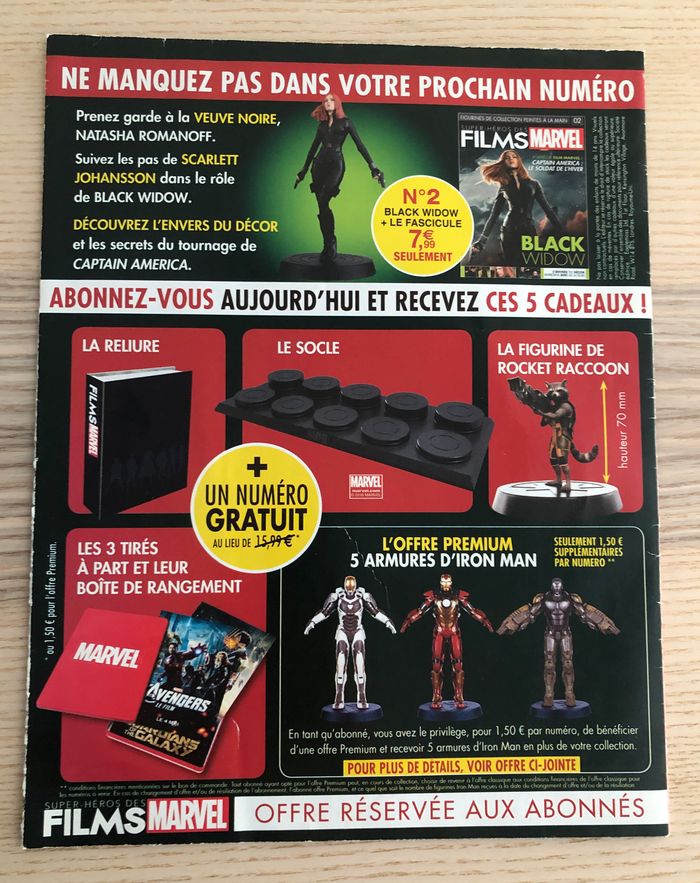 Magazine de figurines Marvel - photo numéro 2